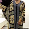 Roupas étnicas Design africano Dashiki Dress for Women Women Beading Abaya Bandage Maxi Bazin Vintage Longa Longa Vestidos de Robe Africa Sexy Lady Party 230227