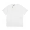 Högkvalitativ lyxig ny hjärtformad tryckt bomulls kortärmad t-shirt för män och kvinnors OS Loose Casual Short Tee