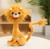 Simulatie Dierlijke pop pluche speelgoed Groothandel buitenlandse handel Lion Dog Doll Tiger Kitten Rag Doll