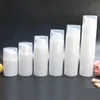 Parfüm Şişe Beyaz Öz Pompası Şişe Plastik havasız şişeler Kozmetik Konteyner için Kullanılabilir 100 PC/Lot