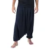 Pantalon pour hommes garçon 12 Bloomers taille cordon décontracté respirant haute élasticité Yoga barboteuses amples pantalons pour hommes