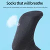 Men's Socks 10Pairs High Quality Casual Bamboo Fiber Men's Socks Business Breathable Deodorant Compression Socks Men Long Big Size EUR 3846 Z0227