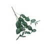 Декоративные цветы поддельные растения искусственные мяты зеленые пластиковые листья мяты для перечной мяты.