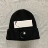 Beanie CP Hat Designe Caps Beanies 겨울 안경 모자 남자 CP 리브 베드 니트 렌즈 BE