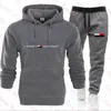 Erkekler Tasarımcı Trailtsits 2 Parça Set Sweatsuits Bahar Sonbahar Kış Moda Sweatshirt Jogger Takım Ceket Pantolon Setleri Sporting Suit Baskı Kadın Spor Giyim