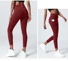 LL Women Yoga Leggings Women Girls Jogger Pants Running Ladies Casual Adult Sportswear Exercise Fitness Wear