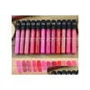 Lip Gloss Menow Make -up Matte lippenstift Langdurige Moisturizer Y Waterdichte schoonheid 38 Kleur Liquid drop levering Health Lips DHQP1