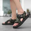 Slippers New Sandals Men Shoes Hook loop Gladiator Men Summer EVA Mesh Shoes Fashion Outdoor Beach Sandals Men Sandalias hombre Plus Size Y2302