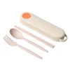 Dinnerware Sets Cutlers Bamboo Fiber Spoon Forky
