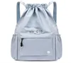 Сумки на открытом воздухе Lu Teenager рюкзак на открытом воздухе, портативность, школьная сумка для студенческих спортивных мешков, сумочка 8 цветов T230228