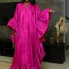 Vestido de maternidade solta para mulheres africanas de tamanho grande vestidos de alta qualidade Bazin vestidos de noite Dashiki Nigeria Robe 230227