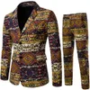 Męskie garnitury Blazery modne Twopiece Casual Men Blazer Mens with Pants 230227