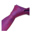 Pescoço laços de luxo 7 cm rosa gravata vermelha para homens marca de designer vestido de negócios traje de seda poliéster de seda de gravata com caixa de presente j230227