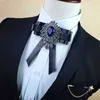 Cravatte da uomo Cravatta da uomo 2022 Vintage Bowtie Pajaritas Cravatte da sposa con diamanti Accessori da uomo Cravatta Farfalla Cravate Pour Homme J230227