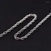 Chains Thai Silver Classic Retro Rope Necklaces For Man Women S925 Sterling Long Chain Cross Jewery