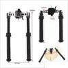 إكسسوارات الوضع v10 قوس ترايبود التكتيكي يمكن أن يتأرجح اليسار واليمين الدوران mtifunction telescopic bipod 20 dhgzb