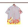 1 Männer Designer-Shirts Sommer Kurzarm Freizeithemden Mode Lose Polos Strandstil Atmungsaktive T-Shirts T-Shirts Kleidung Q31