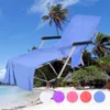 New Beach Chair Cover 9 Colors Lounge Chair Cover Coperte Portatile con cinturino Asciugamani da spiaggia Coperta spessa a doppio strato