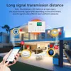 Alarmsystemen WiFi GSM Burglar Home Security System Wireless Kit Tuya SmartLife App ondersteunt Wired Detector 230227
