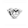 925 libbre d'argento New Fashion Charm Beads Glow Pendant 2023 New Angel Wings Perline Bowknot Silver Beads