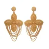 Hoop Huggie Ethiopia Africa Dubai Gold Color أقراط لـ Womengirlskids الأزياء المعدنية الأوجه الزفاف الهدايا المجوهرات 230228