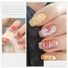 Nail Art Templates Laser Seal Head French Manicure Diy Design Transparent Aurora Straight Handle Stamp Drop Delivery Health Beauty Sa Dh9Hn