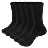 Men's Socks YUEDGE Men Thick Breathable Cotton Cushion Crew Outdoor Sports Hiking Trekking Socks Work Boot Socks For Men 3746 EU Z0227