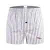 Herren-Shorts, französischer Pariser Designer-Boxershorts, 100 % Baumwolle, gewebt, kariert, hohe Qualität, in verschiedenen Farben