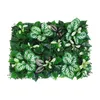 Dekorativa blommor 3D Artificial Plant Wall Panel Greenery Hedegs For Party Home Lawns Wedding Decor