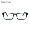 Óculos de sol Quadrões de moda O-q Clube Kid Kid Polarizado TR90 Myopia óculos ópticos Magnetic Clip-Ofe