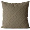 European Entry Lux Home Short Plush Sofa Pillow Cases Simple Letters Car Bed Head Throw Pillowcase