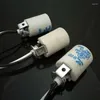 Uchwyty lampy E12 Uchwyt z przedłużaczką przedłużacza / kryształowy żyrandol ceramiczny gniazdo 20pcs