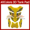 Motorcycle Stickers 3D Carbon Fiber Tank Pad Protector For HONDA CBR600FS CBR600 CBR 600F3 600 F3 FS CBR600F3 95 96 1995 1996 Gas Fuel Tank Cap Sticker Decal 40 Colors
