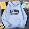 Damen Hoodies Sweatshirts Cool Death Row Records Männer Hoddie Mode Casual Langarm Womenmen SpringAutumn Sweatshirt Harajuku Hip Hop 230227