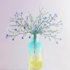 Dekorative Blumen Kristall Strass Knospe Spray Zweig Künstliche Blumensträuße Home Hochzeit Handwerk Dekoration