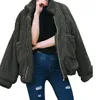 Vestes pour femmes Wipalo élégant manteau en fausse fourrure femmes automne hiver chaud doux veste à glissière femme en peluche pardessus poche décontracté Teddy Outwear