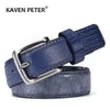 Gürtel Heißer Luxus Designer Gürtel Für Männer Casual Patchwork Männliche Gürtel Für Jeans Leder Navy Gürtel Mann 3 CM Cinturones hombre Z0228