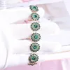Bangle Fashion Colorful Rhinestone Adjustable Luxurious Unique Bungee Cord Delicate Jewelry Gift For Women