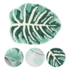 Bath Mats Floor Mat Cushion Skid Bathroom Water Shower Rugs Leaf Absorbent Absorbing Pad Anti Kitchen Non Reusable Bedroom Door