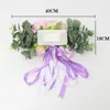 Decorative Flowers Wreaths 1 Set Artificial Flower Wedding Car Decor Kit Romantic Silk Fake Rose Peony Floral Valentine's Day Gift Party Festival Supplies 230227