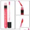 Lip Gloss Menow Make -up Matte lippenstift Langdurige Moisturizer Y Waterdichte schoonheid 38 Kleur Liquid drop levering Health Lips DHQP1