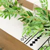 Decorative Flowers Eye-Catching Simulation Vine Elegant Willow Realistic Partition Blocking Green Leaves