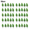 Decorative Flowers 20/50pcs Plastic Model Tree Train Artificial Miniature Scenery Railroad Layout Building Landscape Accessories