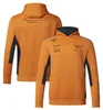 2023 Nowy produkt F1 Formuła 1 Racing Suit MCL Hoodie Hood Car Suit Rekreacyjna Sportowa Bluza Sportowa