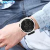 Armbandsur Synoke Digital Movement Manlig armbandsurräkning Kalender Larm Led Display Men Damer Elektronisk Watch Relojes Para Hombre