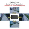 Uppdatera Diykit-Cmara parkeringsplats Videokanal Converter Cmara Front/Side/BACKA VIEW Automatisk Switch Car DVR