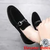 Dress Shoes Designer Loafers Men Wedding 2023 Black Suede Italian For Zapatos Hombre Vestir Chaussures Homme