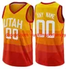 Custom s Basketball Jerseys Lauri Markkanen Clarkson Kelly Olynyk Collin Sexton Rudy Gay Walker Kessler Azubuike Retro Jersey Men