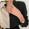 Women's Blouses Shirts Women Blouse Office Lady Button Up Shirts Turn Down Collar Shirts Women's Blouse Ladies Fashion Patchwork Blouses Femme 230228