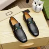 Top Men Loafers Luxurious Designers Shoes Genuine Leather Brown black Mens Casual Designer Dress Shoes Slip On Wedding Shoe with box 38-46
